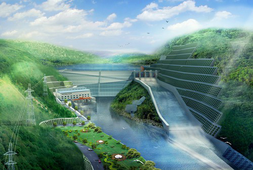 围场老挝南塔河1号水电站项目